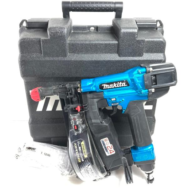【久留米】【引き取り限定】【未使用品】makita マキタ AR412HR 高圧エアビス打ち機 使用ビス長さ:25mm-41mm 使用空気圧力:1.76-2.26MPa 付属品・ケース付 AR412HR | 株式会社マキタ