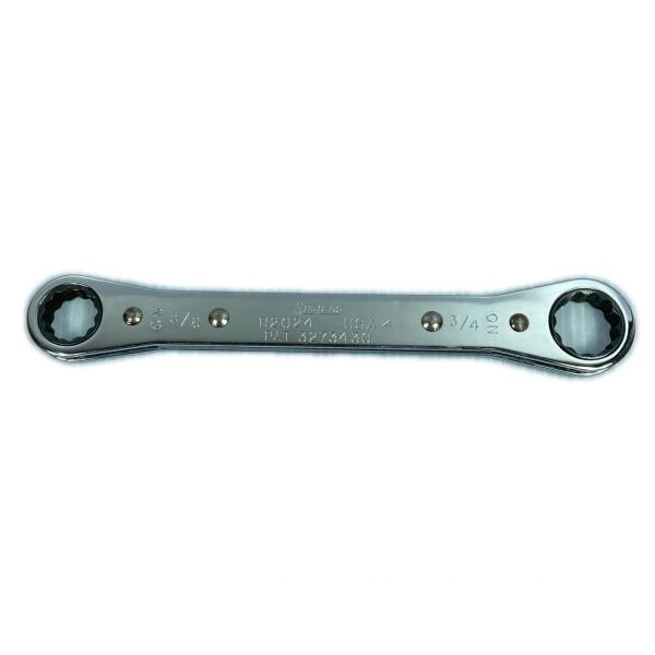 Snap-on スナップオン 板ラチェット 5/8 3/4 R2024 シルバー やや傷や汚れあり