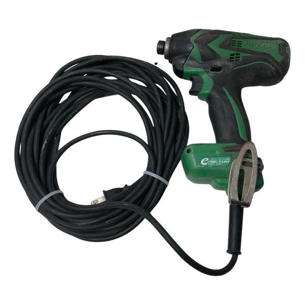 HITACHI 日立 インパクトドライバ(本体のみ） WH12VE グリーン 傷や