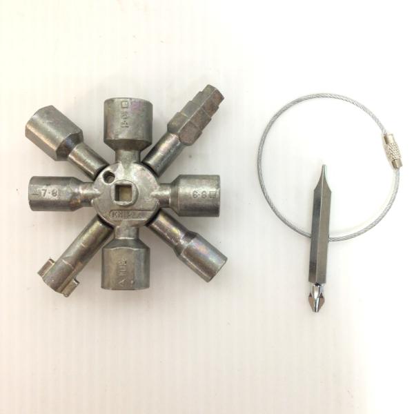 ΘΘKNIPEX クニペックス コントロールキャビネットキー 001101 ΘΘ KNIPEX クニペックス コントロールキャビネットキー 001101