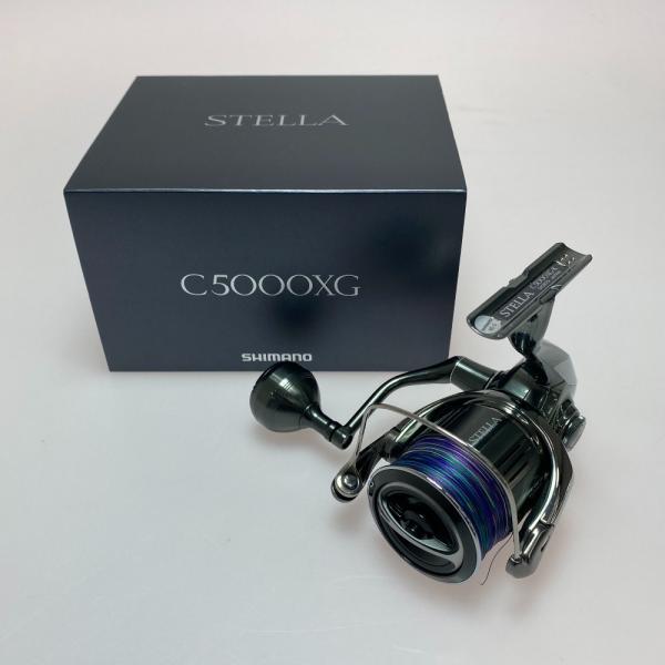 SHIMANO シマノ 22ステラC5000XG 043979 スピニングリール 程度B やや