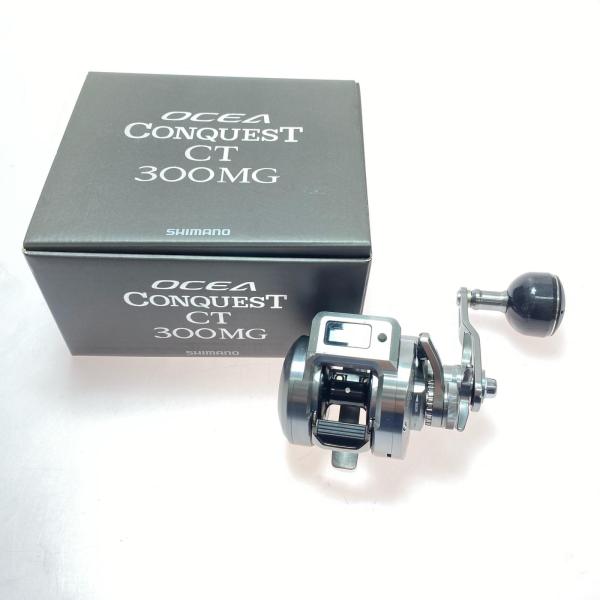 §§SHIMANO シマノ ベイトリール 24オシアコンクエストCT300MG 程度B 箱付 046697 SHIMANO シマノ ベイトリール 24オシアコンクエストCT300MG 程度B 箱付