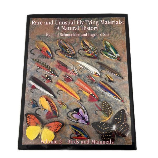 釣り小物 洋書 フライフィッシング Rare and Unusual Fly Tying Materials Volume 2 やや傷や汚れあり
