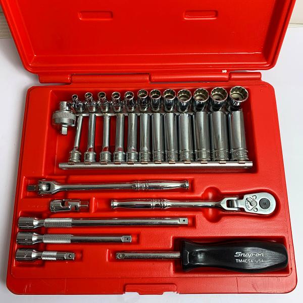 ♭♭ Snap-on スナップオン ソケットセット ショート&ディープ ♭♭ Snap-on スナップオン ソケットセット ショート&ディープ