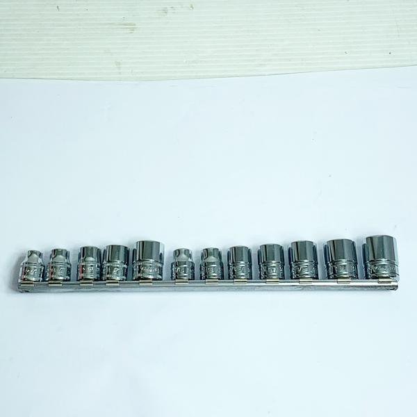 ♭♭ Snap-on スナップオン ソケット12本セット レール付 FS241/221 