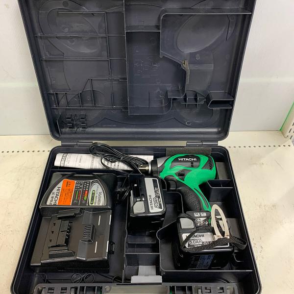 ♭♭ HITACHI 日立 14.4V コードレスインパクトレンチ 充電器・充電池2 