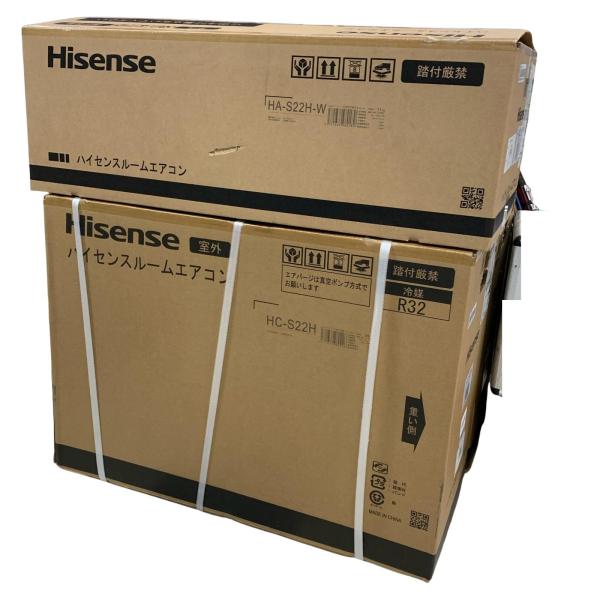 新品未開封】Hisense エアコン HA-S22H-WS 2025年モデル 新品未開封