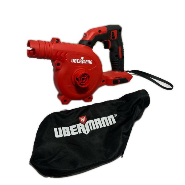 UBERMANN 18V充電式ブロワ 本体のみ UB18VBWYMBFS  やや傷や汚れあり