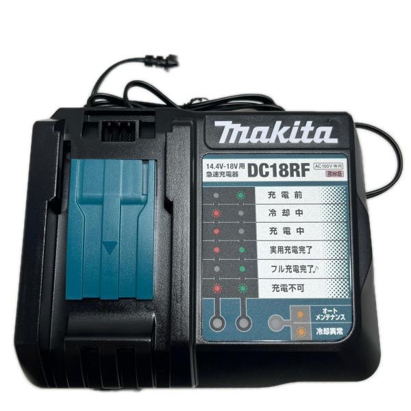 MAKITA マキタ 急速充電器 DC18RF ブラック 未使用に近い