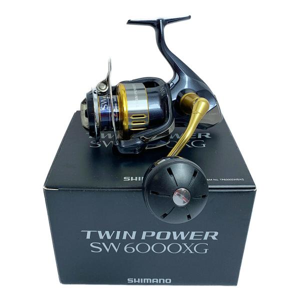 SHIMANO シマノ スピニングリール ツインパワーSW 6000XG 03734 やや傷