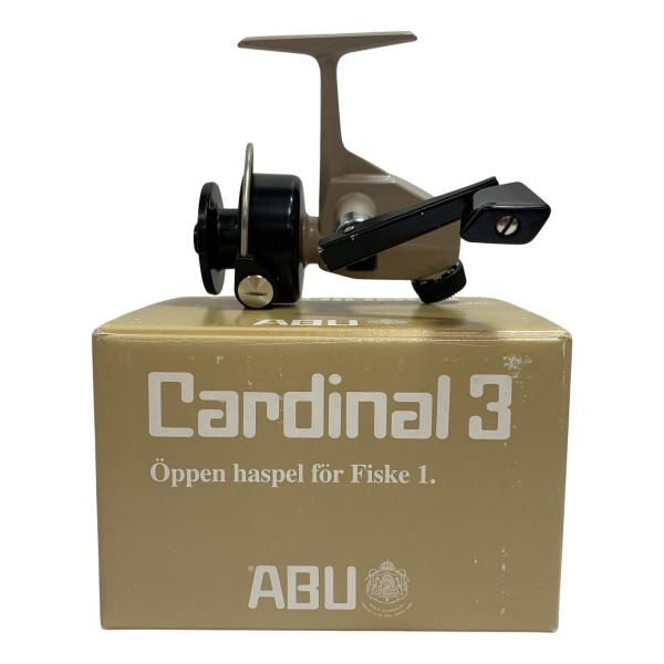 ★★ABU カーディナル3　箱付き　復刻　フットナンバーなし　スピニングリール ABU カーディナル3 箱付き 復刻 フットナンバーなし スピニング