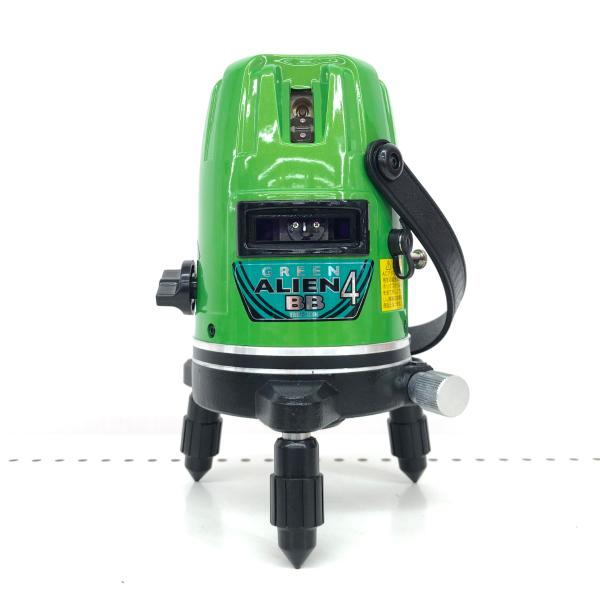 ДД【中古】山真 レーザー機器 レーザー墨出し器 付属品完備 GA-04BB グリーン 未使用に近い ДД 山真 レーザー機器 レーザー墨出し器 付属品完備 GA-04BB グリーン