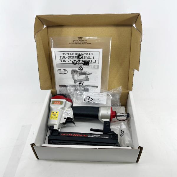 〇〇MAX マックス エアツール エアネイラ 常圧 TA-225LU/4J レッド 未使用品 箱有 〇〇 MAX マックス エアツール エアネイラ 常圧 TA-225LU/4J レッド 未
