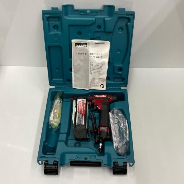 MAKITA マキタ 高圧ピンタッカ AF502HP レッド やや傷や汚れあり 