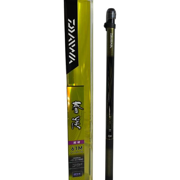 ΨΨ DAIWA ダイワ 渓流竿 春渓 超硬 61M・V 箱付 06319582 やや傷や汚れ