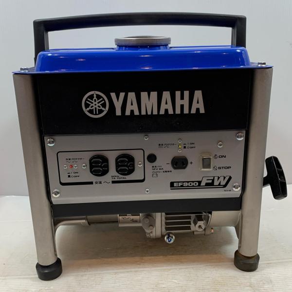 κκ YAMAHA ヤマハ 大型機械 スタンダード発電機 4サイクル 0146554 EF900FW ブルー 目立った傷や汚れなし