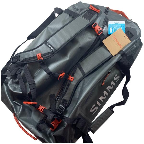 ττ SIMMS ブラック G3 GUIDE Z DUFFEL BAG ブラック 目立った傷 ττ SIMMS ブラック G3 GUIDE Z DUFFEL BAG ブラック 目立った傷