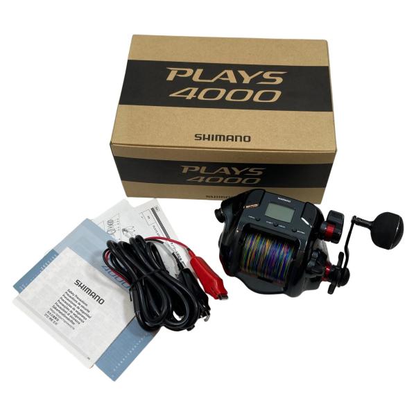 ττ SHIMANO シマノ 電動リール 24 プレイズ 4000 箱付 047465 目立った