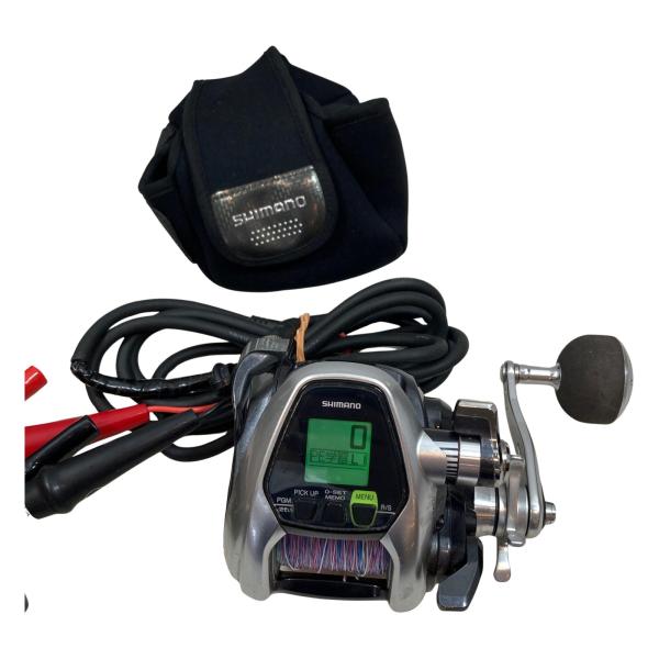 SHIMANO シマノ 15フォースマスター 3000 本体のみ【動作確認済】 ττ SHIMANO シマノ 電動リール 15フォースマスター3000 03401 やや傷や