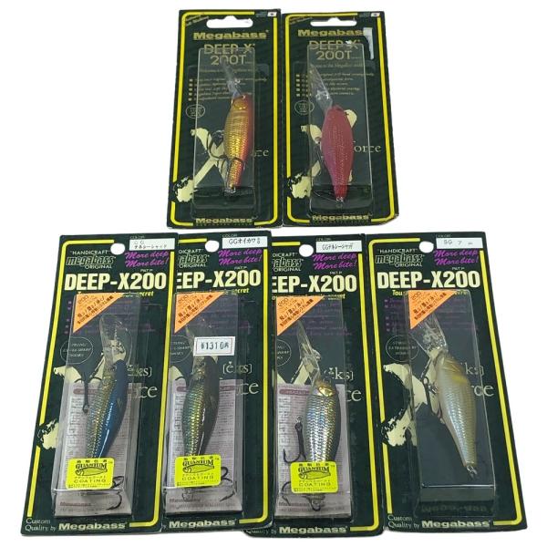 ΣΣ Megabass メガバス ルアー DEEP-X200 4個 200T 2個まとめ 未使用
