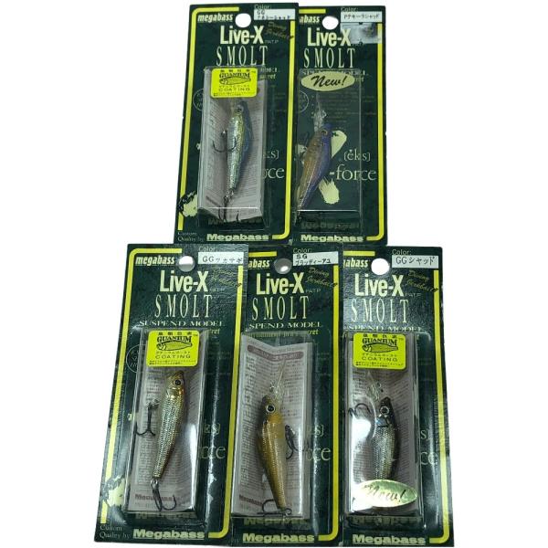 メガバス　ルアー　まとめ売り 新品・未使用】メガバスルアーセット9個まとめ売り ☆レア入り