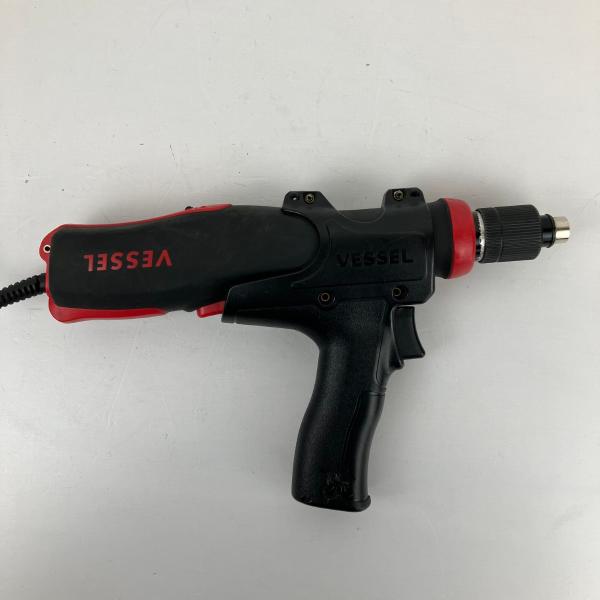 ЗЗVESSEL ベッセル 100v 電動ドライバー 別売りグリップ(VPG-L)付き VE-6000 ブラック×レッド ЗЗ VESSEL ベッセル 100v 電動ドライバー 別売りグリップ(VPG-L)付き