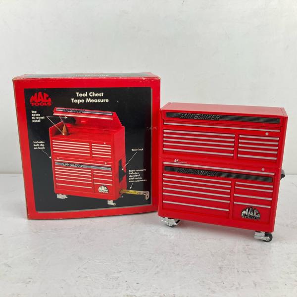 ЗЗMAC TOOLS マック ツールチェスト テープメジャー 箱付 MB1350TAPE レッド ЗЗ MAC TOOLS マック ツールチェスト テープメジャー 箱付 MB1350TAPE