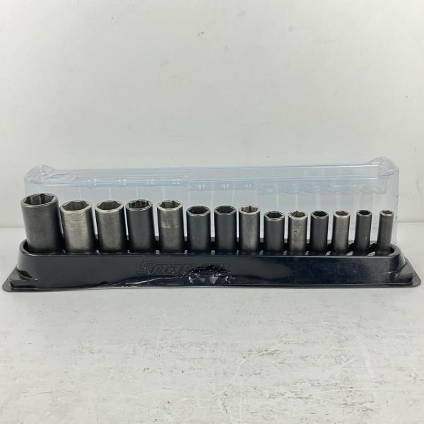 スナップオン 3/8ディープソケット PAKTY227 14点セット ЗЗ Snap-on スナップオン 差込角3/8 ディープソケットセット 14個