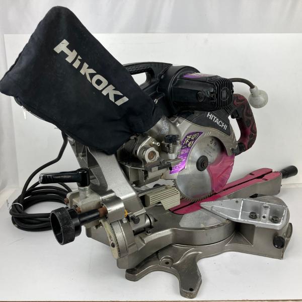 ЗЗ HITACHI 日立 100v 190mm スライド丸のこ C7RSHC ピンク 傷や汚れ