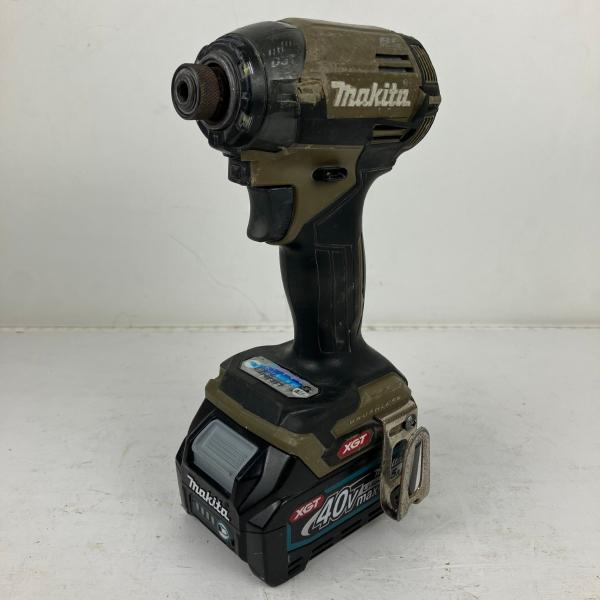 ЗЗ MAKITA マキタ 40v インパクトドライバ バッテリーx1付 ЗЗ MAKITA マキタ 40v インパクトドライバ バッテリーx1付