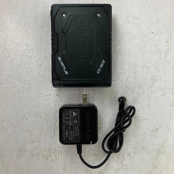 ЗЗ BURTLE 22V バッテリー 充電器付 PSEマークあり AC08-22V ブラック