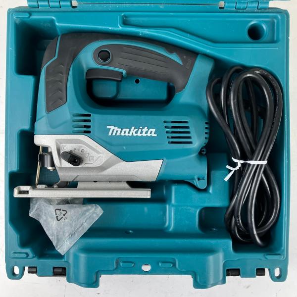 MAKITA マキタ 工具 電動工具 ジグソー JV0600 ブルー ケース付 コード式 100v ЗЗ MAKITA マキタ 100v ジグソー ケース付 JV0600 ブルー やや傷や汚れ