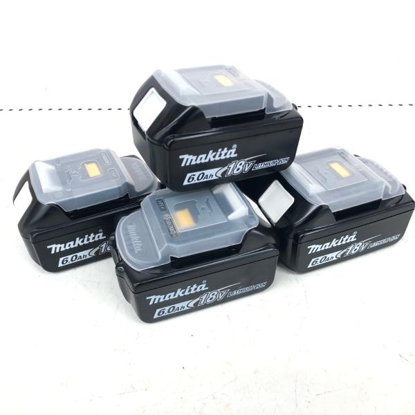 未使用　MAKITA　バッテリー　A-60470　BL1860B　5個セット マキタ（makita） 【新品】マキタ 純正 18V 6.0Ah バッテリー5個セット
