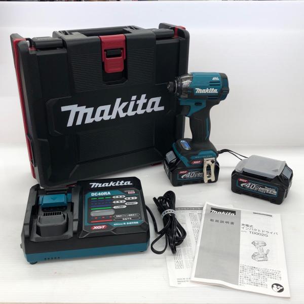 MAKITA マキタ 40v 充電式インパクトドライバ 充電器/充電池2個(2.5Ah 