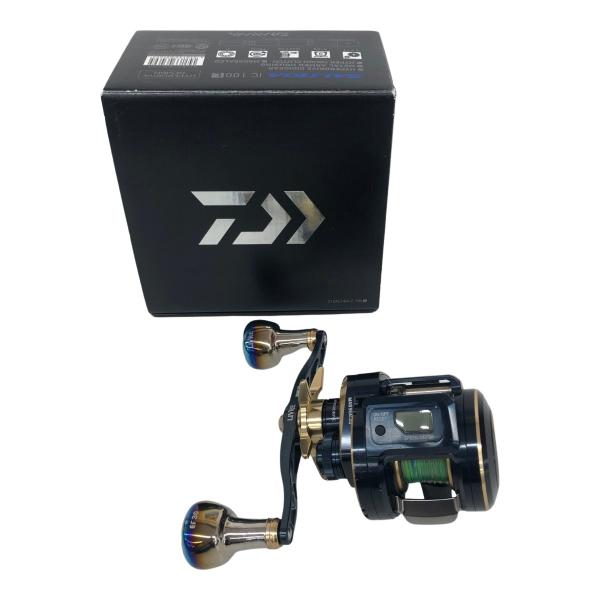 σσ DAIWA ダイワ 21ソルティガ IC100L 使用感有 程度B リブレクランク
