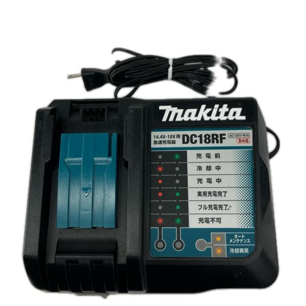 MAKITA マキタ 18V/14.4V 急速充電器　 DC18RF ブラック
