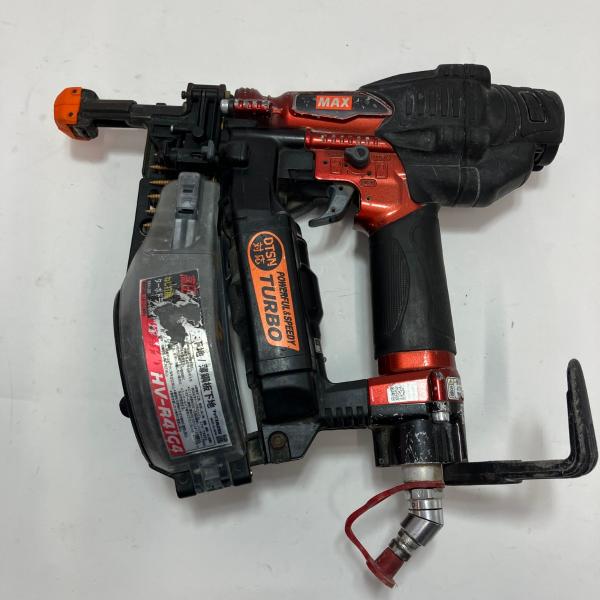 MAX マックス ねじ打ち機 HV-R41G4 レッド 程度C 本体のみ 高圧 キズ有 MAX マックス HV-R41G4 レッド ねじ打ち機 本体のみ 高圧 傷や汚れあり