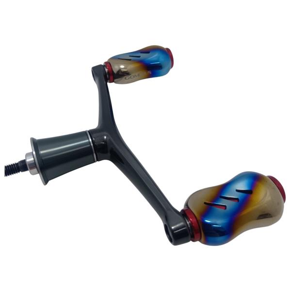 SHIMANO シマノ 22ステラ純正ダブルハンドル 程度B ノブGOMEXUS やや傷