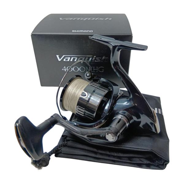 SHIMANO - SHIMANO シマノ スピニングリール 19ヴァンキッシュ 4000MHG 箱付 03962 SHIMANO シマノ 釣り用品 リール スピニングリール 03962 19ヴァン