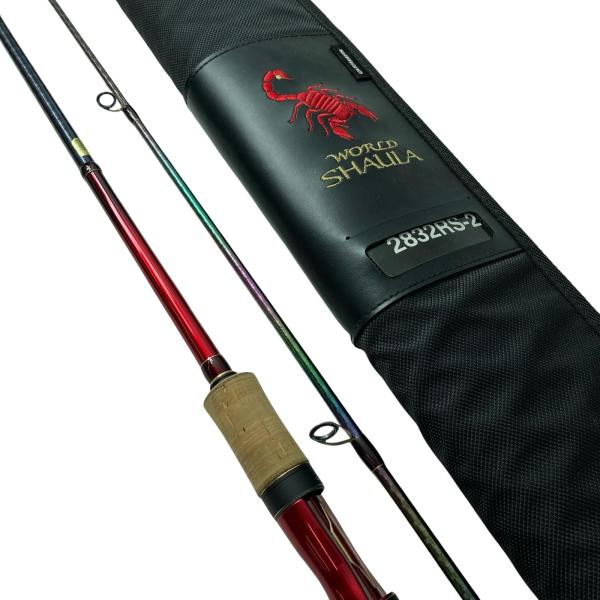 SHIMANO シマノ バスロッド 18ワールドシャウラ 2832RS-2 39244 ケース付 SHIMANO シマノ バスロッド 18ワールドシャウラ 2832RS-2 39244 ケース