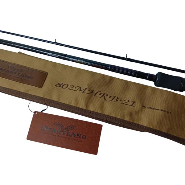 DAIWA ダイワ バスロッド ハートランド HL802MHRB-21 05806508 竿袋付