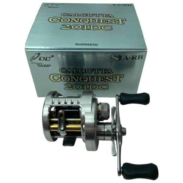 SHIMANO シマノ ベイトリール 09カルカッタコンクエスト 201DC 02282