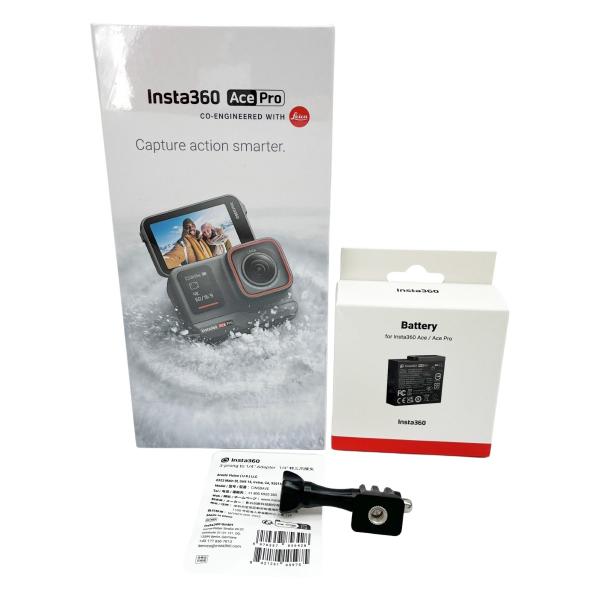 ◇◇insta 360 Insta360 Ace Pro アクションカメラ 三脚無 セット CINSAAJA