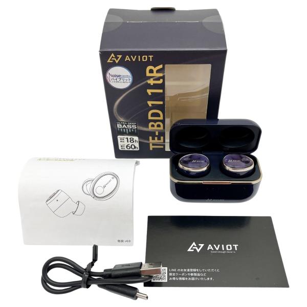 ◇◇ AVIOT ヘッドホン ワイヤレスイヤホン TH-BD11TR 目立った傷や