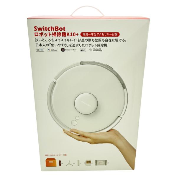 SwitchBot ロボット掃除機K10+ 未使用品 ◇◇ SwitchBot ロボット掃除機 K10＋ ロボットクリーナー 未使用に