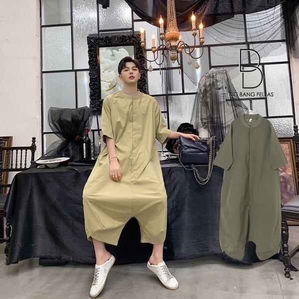 個性出したい人限定 メンズ 半袖 ジャンプスーツ ゆったり つなぎ オールインワン コンビネゾン ファッション ストリート系 カジュアル モード系 韓 Cs A145 C110 2 メンズファッション Bigbangfellas 通販 Yahoo ショッピング