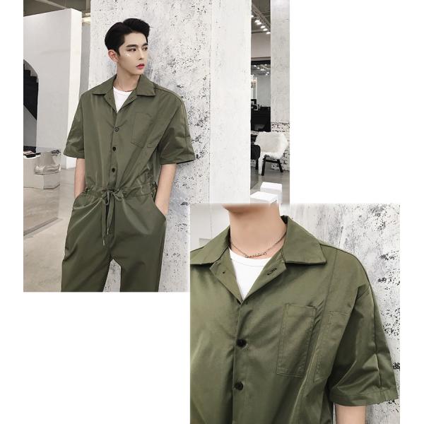 半袖 つなぎ オールインワン オーバーオール ジャンプスーツ サロペット ゆったり メンズ メンズファッション 無地 韓流 韓国 ファッション モード ス Buyee Buyee Japanese Proxy Service Buy From Japan Bot Online