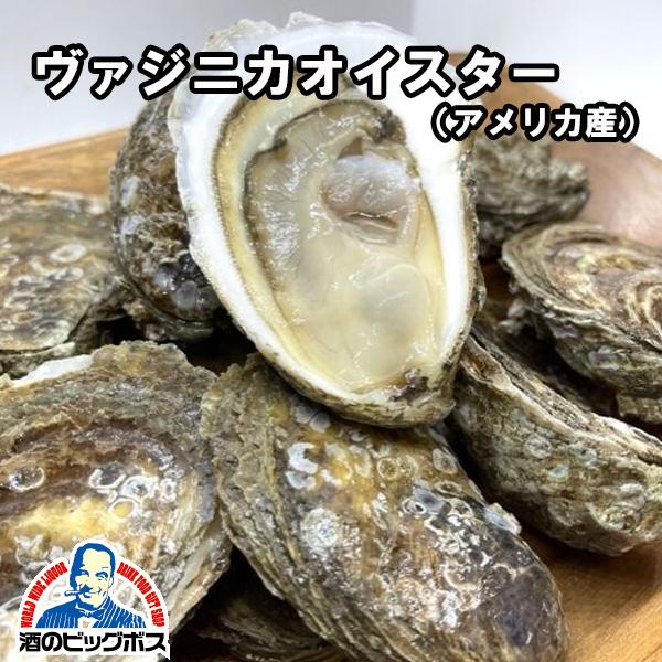 大田市場直送 山小三 殻付き かき カキ オイスター 海外産真牡蠣 米国ワシントン州 ヴァジニカオイスター 1個 クール便