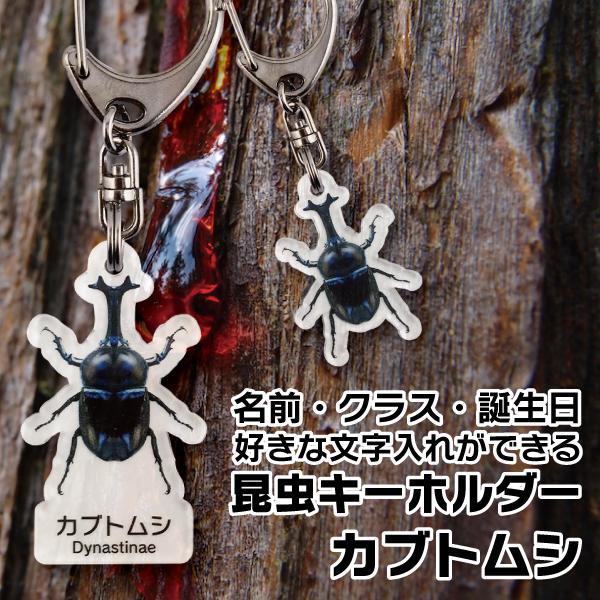 名入れ プレゼント 昆虫 キーホルダー カブトムシ 子供 入学 入園 お祝い ネームタグ 名札 ネームプレート ムシ むし 母の日 父の日