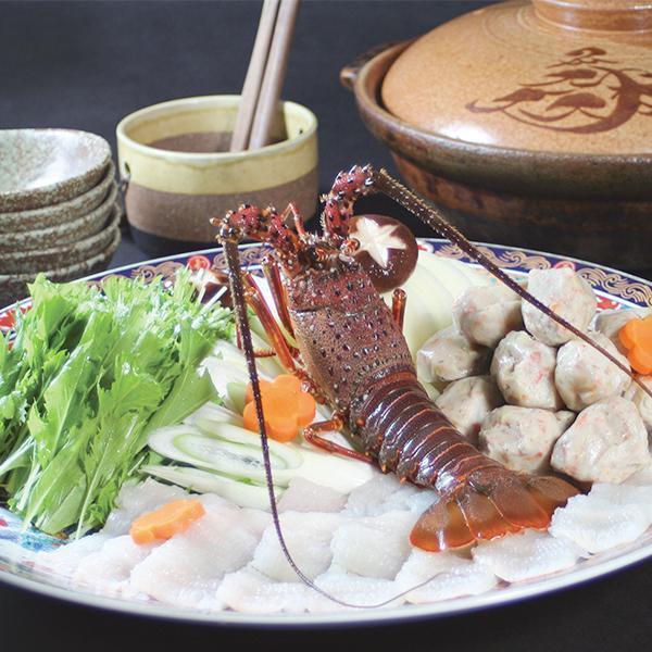 ギフト 鍋 お取り寄せ 鍋セット 送料無料 徳島　吟月」はもと伊勢えびの鍋 冷凍便 2940116『SKT』